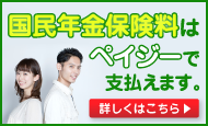 国民年金保険料はペイジーで